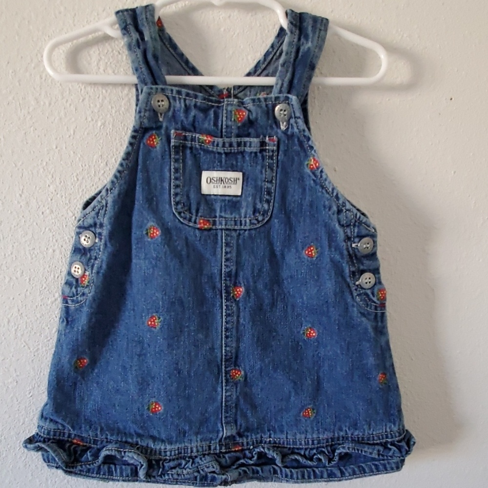 2T Oshkosh Overall Dress